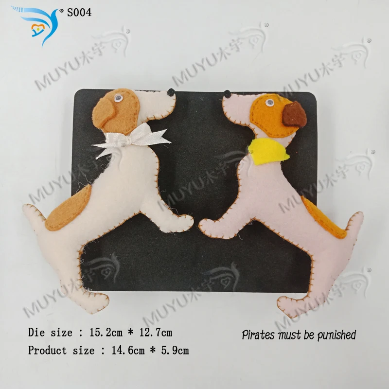 Cute spotted dog- S004 new wooden mould cutting dies for scrapbooking Thickness/15.8mm