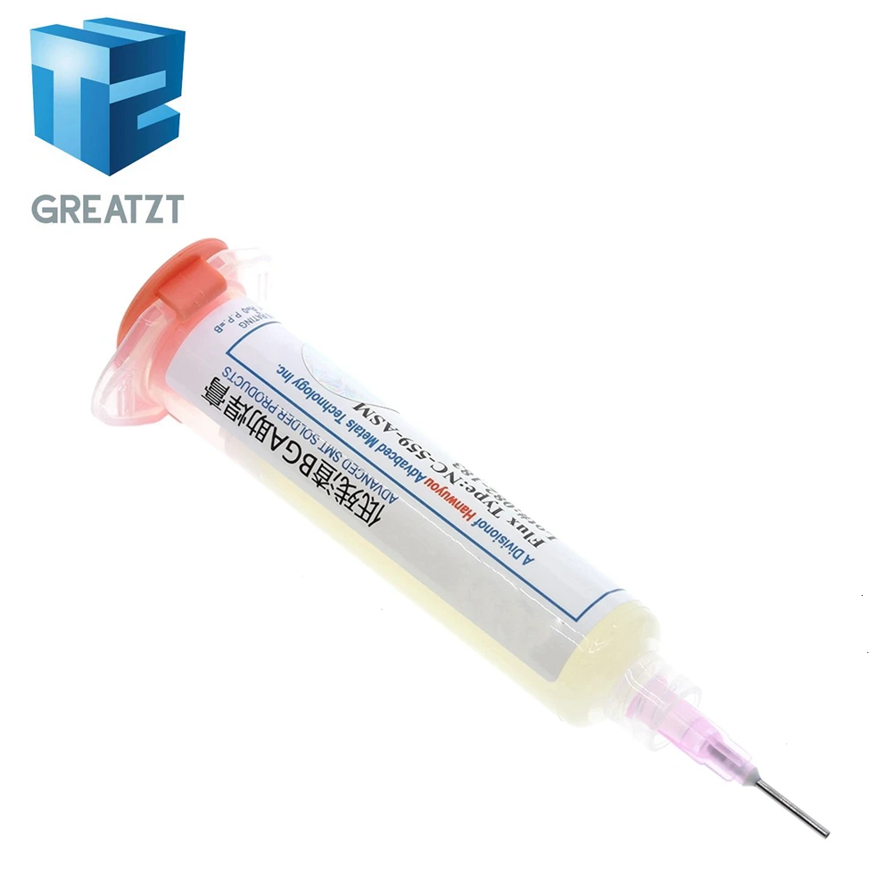 GREATZT 1 шт. Расширенный BGA SMD паста Флюс смазки объем 10cc NC 559 ASM UV 559|Интегральные