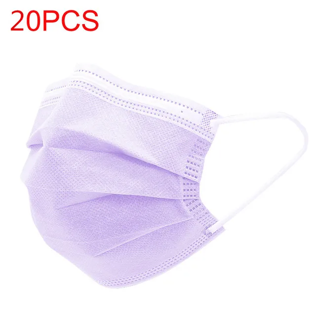 20pcs purple