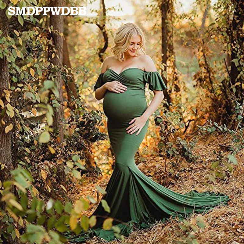 Реквизит для фотосъемки материнства, фиксатор для плеча, элегантное приталенное платье для беременных без рукавов, приталенная Макси-фотография