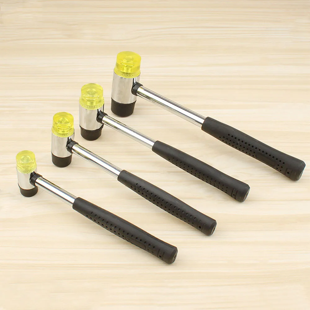

Wood Working Tool 30mm 35mm 40mm Multi Functional Home Wood Working Plastic Repair Hand Tool Double Face Soft Tap Rubber Hammer