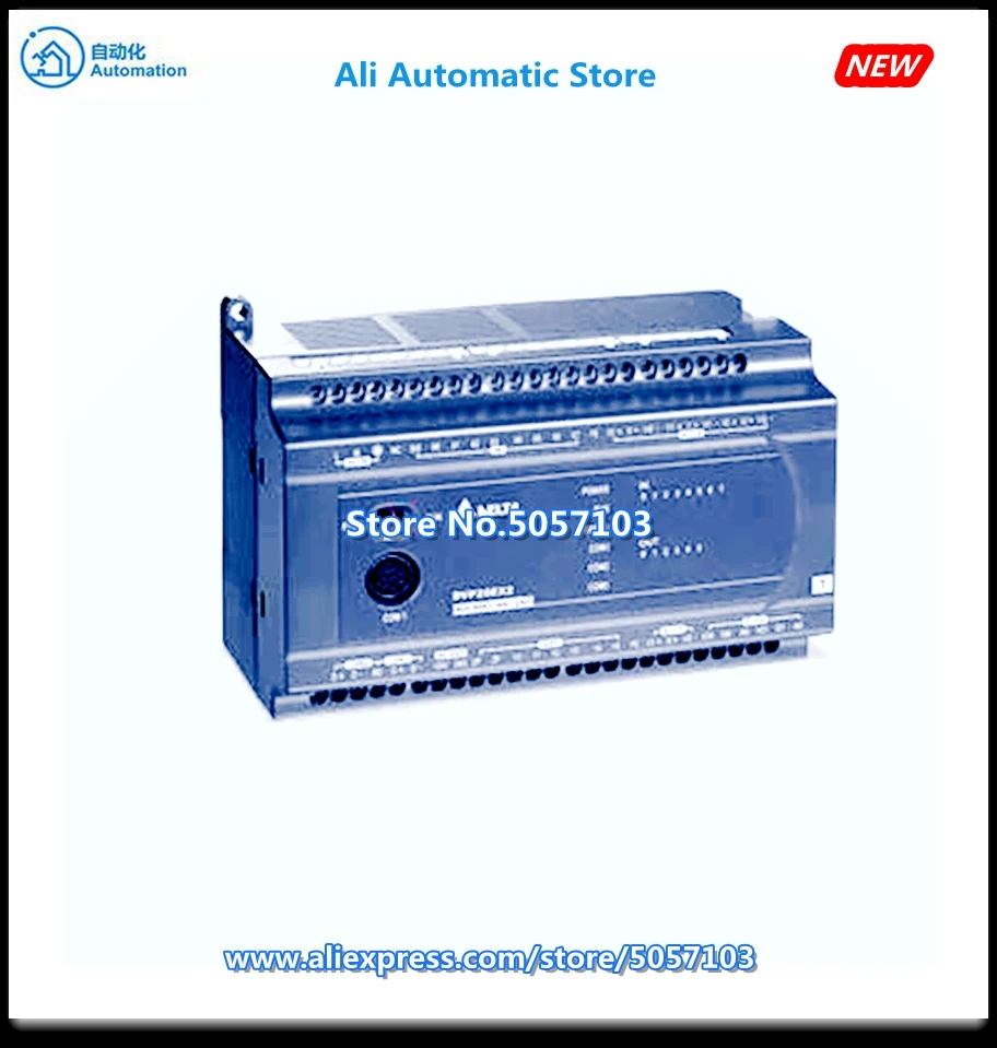 DVP24XP200T 24 точки расширения 16DI 8DO NPN 24Vdc 0.5A AC источник питания
