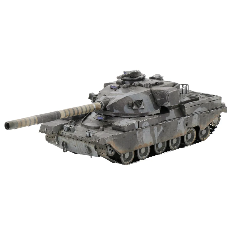 

New Arrival 3D Metal Puzzle For Chieftain's Main Bettle Tank Art Model Version Assembled Model Adult Kids Educational Toys Gift