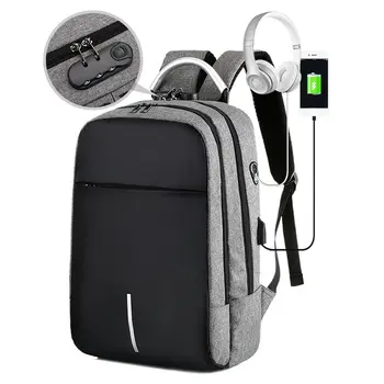 

2020 Men Laptop Backpacks Travel Backpack Multifunction Business Bag Anti Theft USB Charging Waterproof Unisex School Backpack