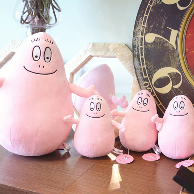 

Cartoon Barbapapa Plush Toys Soft Stuffed Dolls For Baby Kids Comfort Soft Gift Toys Home Decora Girls Children Birthday Gifts