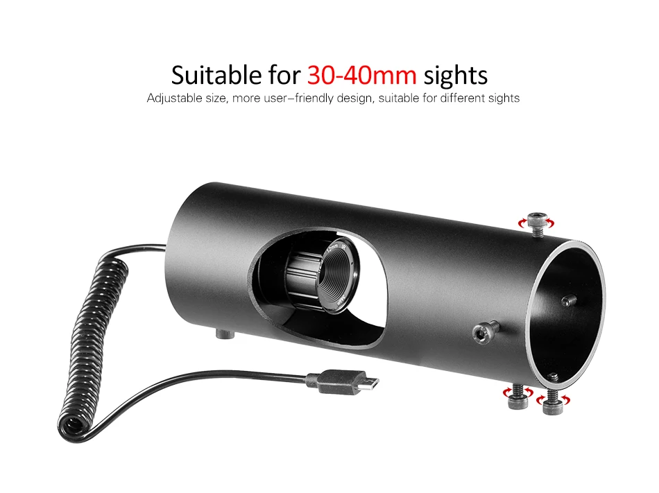 Visão Noturna Infravermelha Scope Óptica Tática 492 Ft150 m Laser ir Dispositivo Caça Riflescope Câmera 850nm 13 dispositivo caça riflescope câmera