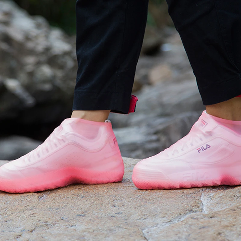 Women Man TPE Integral Mould Waterproof Reusable Rain Shoe Cover Rain Boot Anti-skid dustproof Shoes Covers shoe covers