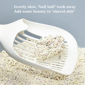 

Cat Litter Shovel Pet Cleanning Tool Plastic Scoop Cat Sand scooper Cleaning Toilet For Cat Litter filter Supplies