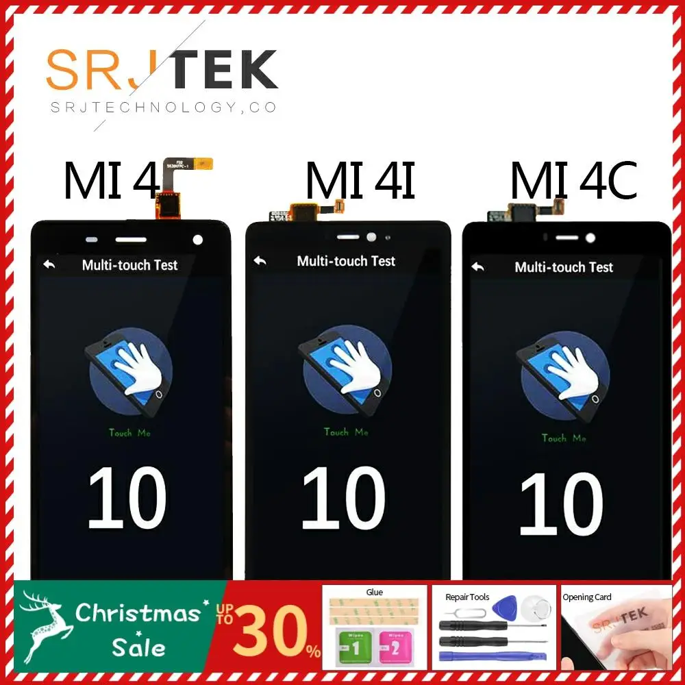 5," дисплей для XIAO mi 4, сенсорный ЖК-экран с рамкой для Xiao mi 4C, ЖК-дисплей mi 4 4C 4i mi 4i, Замена ЖК-дисплея