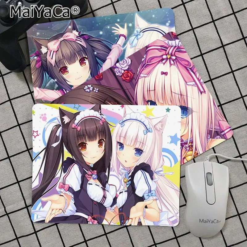 

Maiya Top Quality Cute Anime Girls Chocola Nekopara Keyboard Gaming MousePads Top Selling Wholesale Gaming Pad mouse
