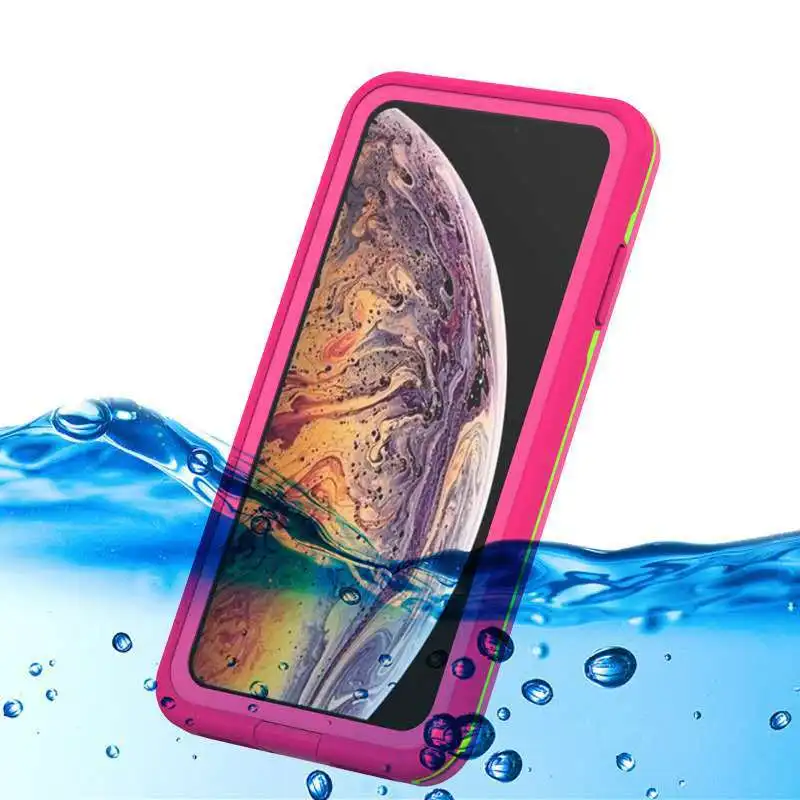 Горячая применимый iPhone MAX водонепроницаемый чехол для телефона 360 градусов водонепроницаемый ударопрочный 6,5 дюймов чехол для телефона
