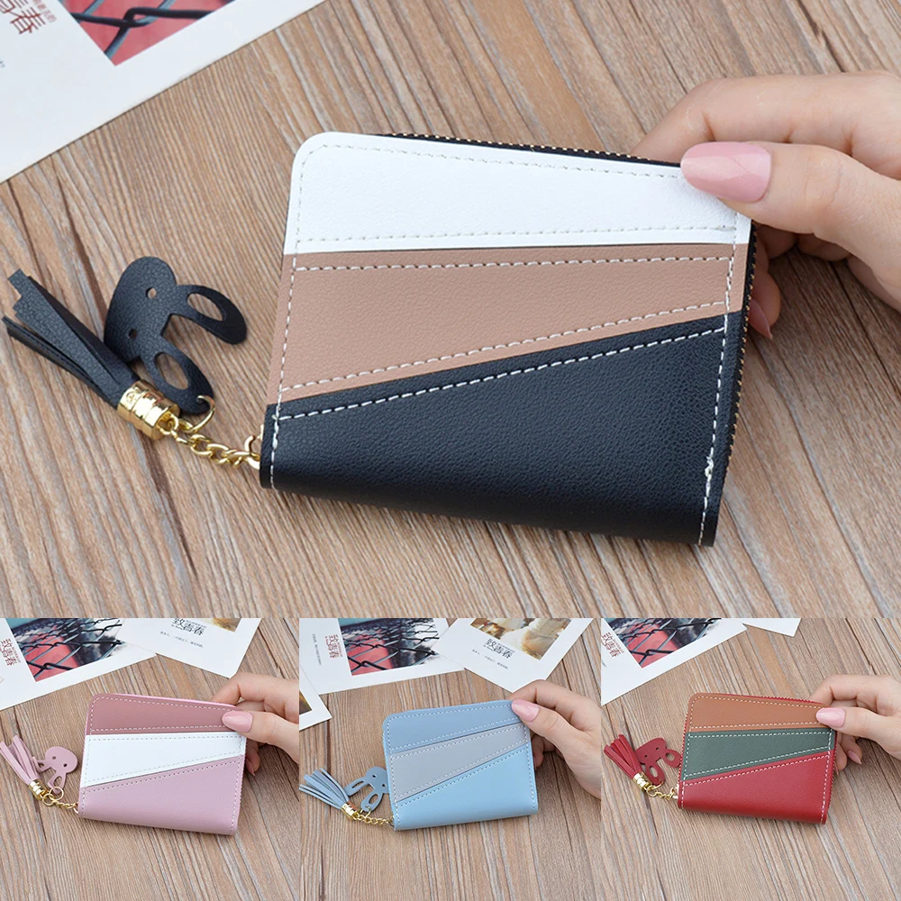 Female Purse Money Clip Wallet WENYUJH Women Wallets Small Leather Purse Women Ladies Card Bag For Women 2020