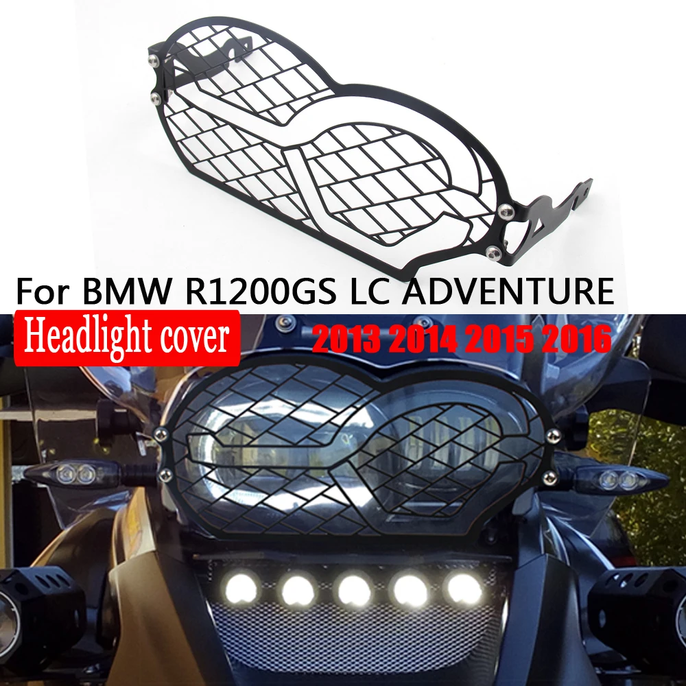 Для BMW R 1200 GS 2004 2005 2006 2007 2008 2009 2010 2011 2012 защита фар из нержавеющей стали Защитная крышка для фар