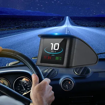 

Car HUD head up display OBD car universal head-up display speed speed HD head-up display car accessories XZ-35