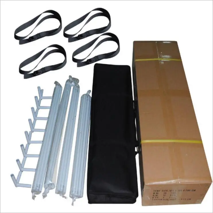 100*100*200cm Grow tent Kit Indoor System with LED quantum board grow light