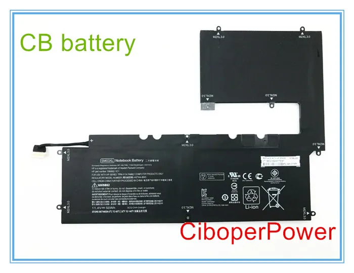 Оригинальное качество Батарея для SM03XL 767069-005 HSTNN-IB6O 15-c000ng 15-c101dx