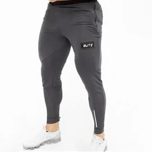 Брюки для бега, мужские спортивные штаны для фитнеса, мужские спортивные брюки-карандаш, брюки для бодибилдинга, бегунов, штаны для спортзала, обтягивающие штаны для бега, обтягивающие штаны для тренировок