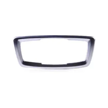

Switch Button Silver Interior Head Light Decoration Trim Frame Accessories For-BMW X1 F48 2016 2017 Trims