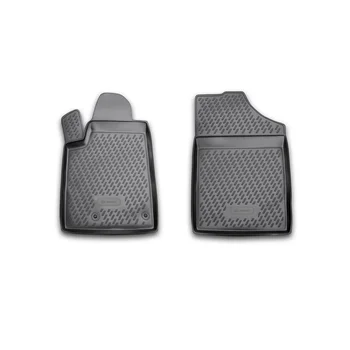 

Floor mats for Peugeot Partner 06/2008-> pc Pu Gray