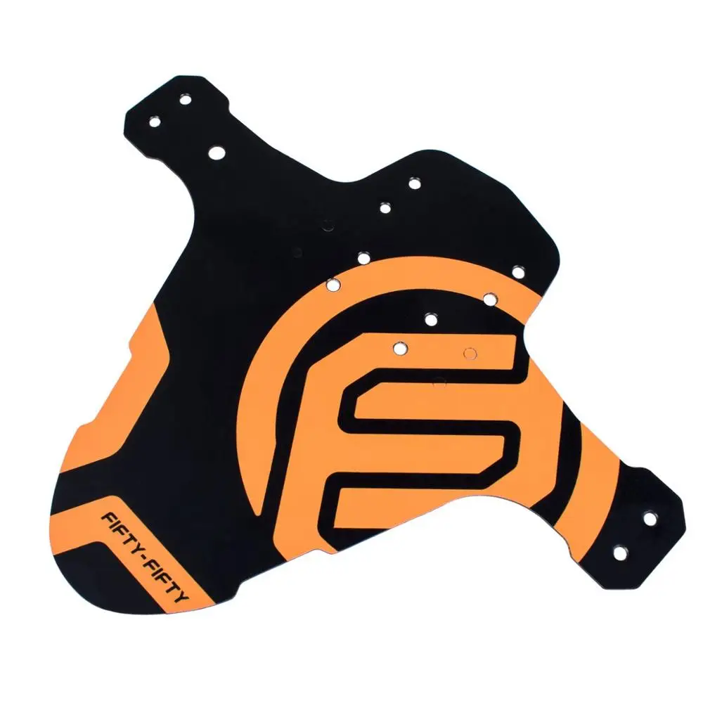 FIFTY-FIFTY Mountian Bike Fender,MTB Mudguard,Front and Rear Compatible,Fits 26", 27.5", 29", Plus Size and Fat Bike Wheel Sizes afbeelding