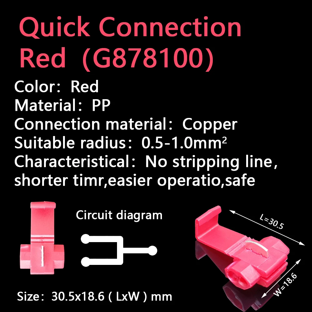 Scotch Serrure couleurs Fil Électrique Câble Connecteurs D
