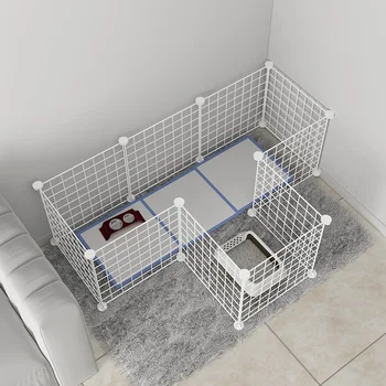 

Large-capacity Pet Cat Litter Cat Delivery Room Can Expand Dog Pregnancy Production Nest Cage And Increase Pregnancy Fence