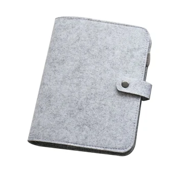 

Diary Page Cover Loose-Leaf Without Inside Page Exquisite School Office Felt Handwriting Exercise A5/A6 Notebook Stationary