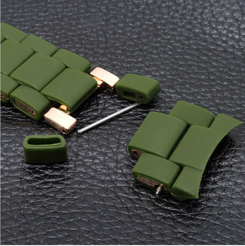 Ремешок из силиконовой резины BRETA Amani для часов AR5920 AR5906 AR5905 AR5858 5943 | 5941 | 5867 | 5981 20 23 мм ремешок для часов