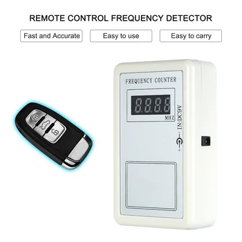 

Hot Remote Control Wireless Frequency Detector Frequency Counter Tester Handheld Fault Checker for Car Meter Counter Diagnostic