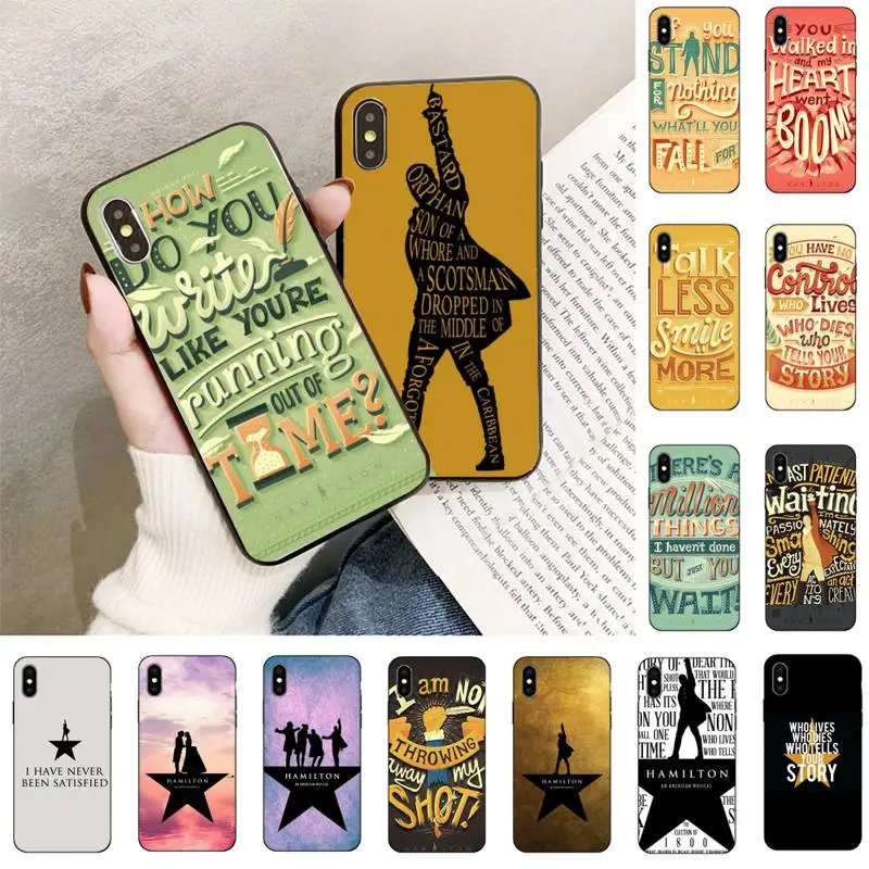 Телефонный чехол TOPLBPCS с музыкальными текстами для iPhone 11 8 7 6 6S plus X XS MAX 5 5S XR 12 Pro max se
