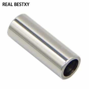 

20pcs/lot engrave logo hole:2/3/4/5/6mm Stainless Steel Magnetic Clasp Long Tube Magnetic End Cap for Leather Cords round clasps