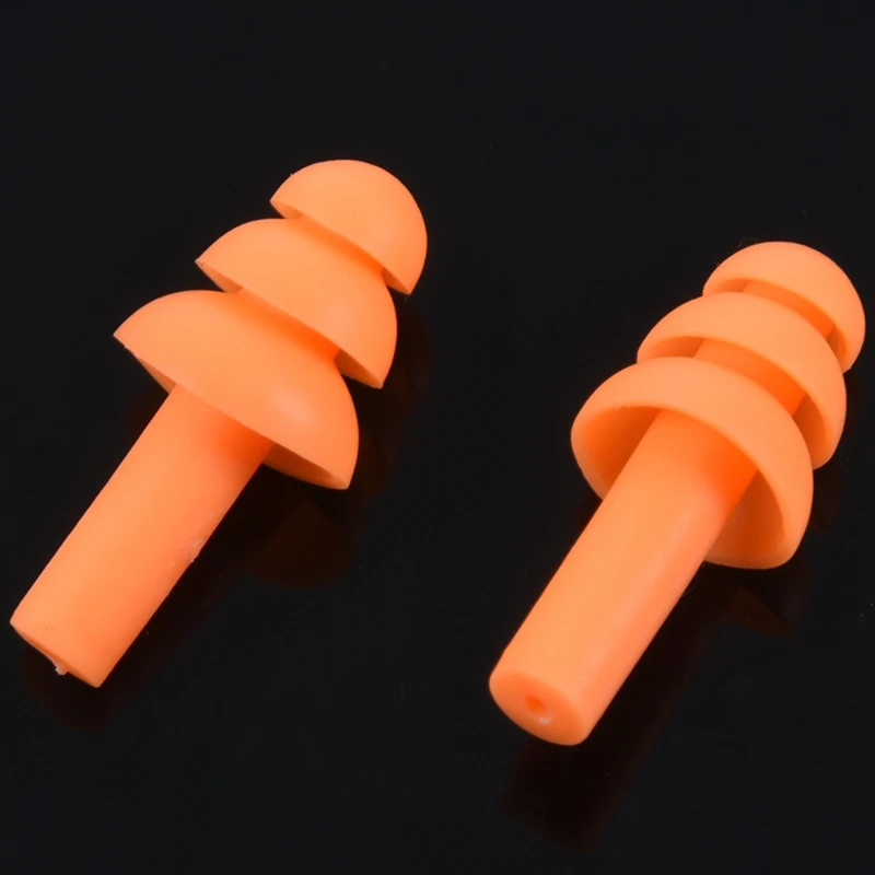 Новые Горячие 2 х защитные силиконовые плавающие затычки ушные для плавания