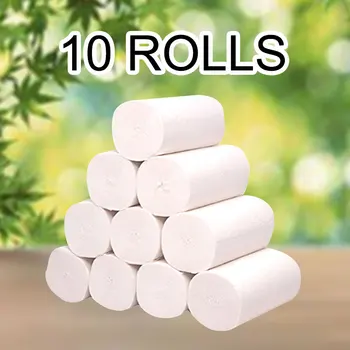 

Roll Pack of 10 Paper Home Bath Paper Bath Toilet Roll Paper Toilet Paper White Toilet Paper Toilet Roll Tissue Towels Tissue