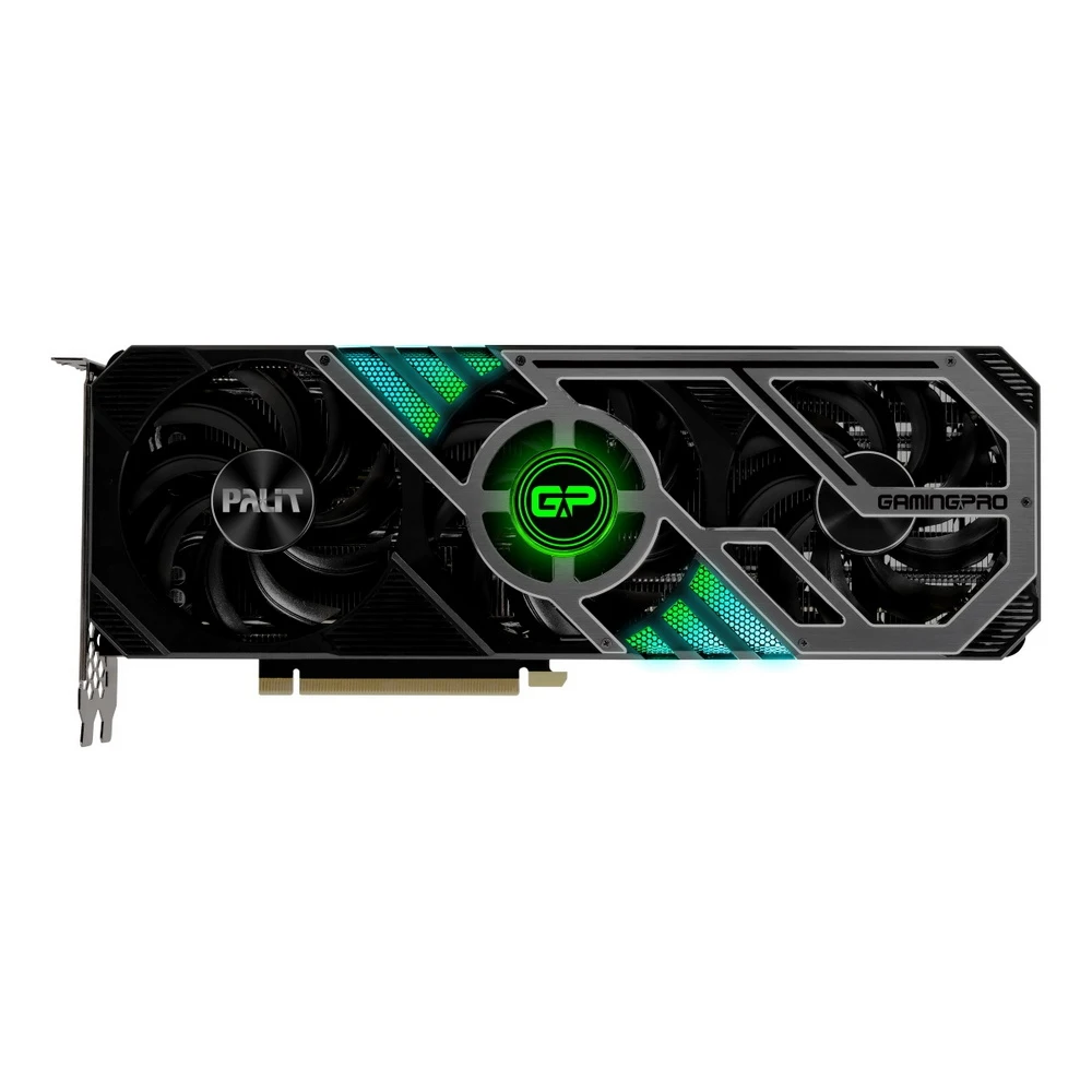Видеокарта Palit PCI-E nVidia GeForce RTX3080 10GB PA-RTX3080 GAMINGPRO 10G V1 LHR RTL (NED3080019IA-132AA_V1) | Компьютеры и