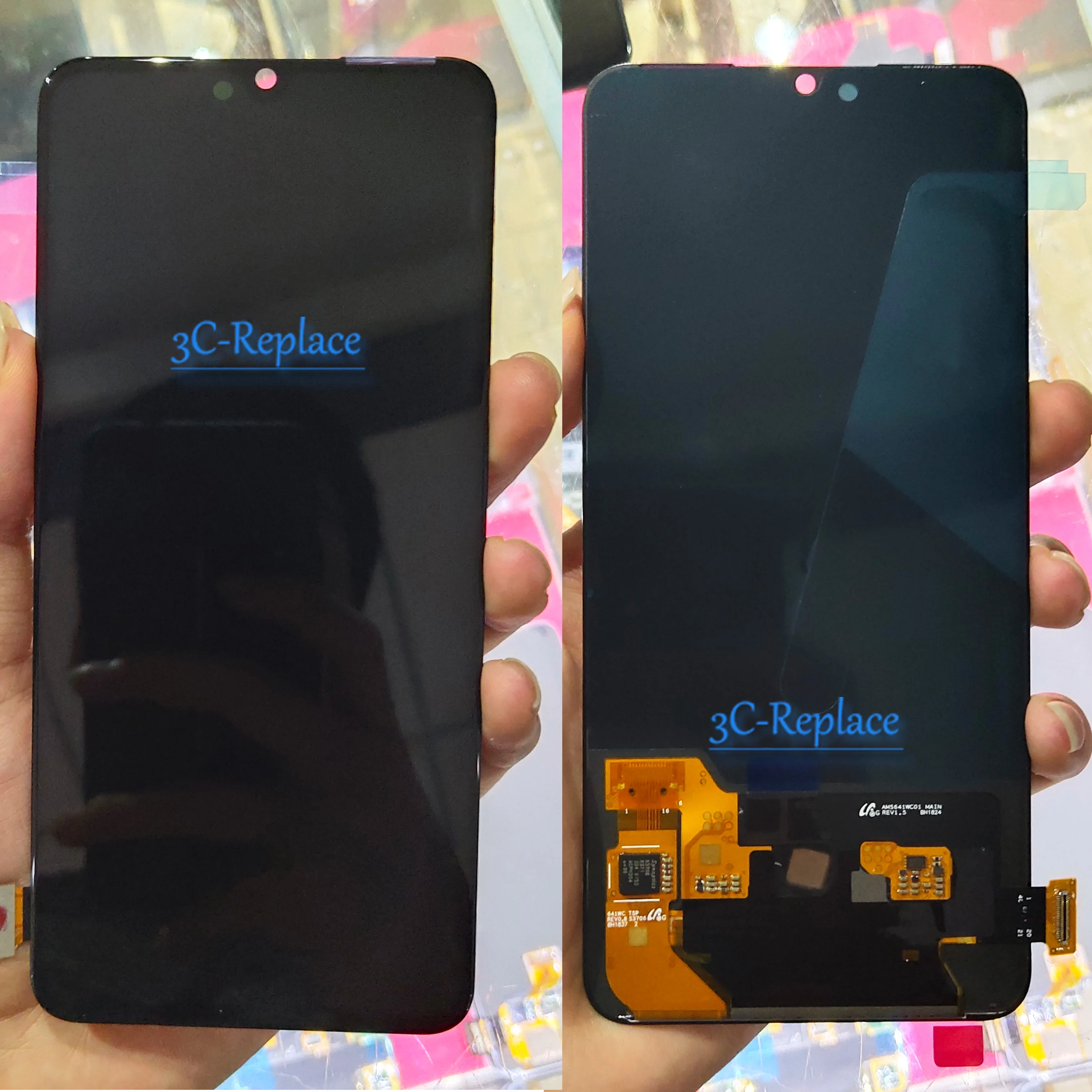 

Snapdragon 660 SDM660 6.4 inch For BBK Vivo V11 / Vivo V11 Pro / Vivo X21s 1804 LCD Display Touch Screen Digitizer Assembly