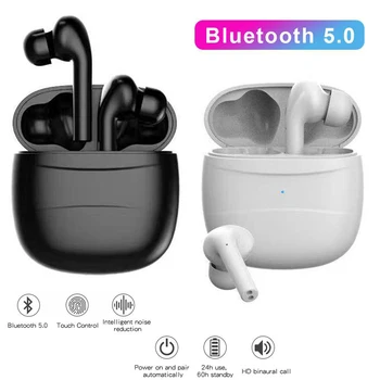 

DAONO Wireless Bluetooth Headphones Earphones 5.0 Stereo Noise Reduction Touch function Headphones PK i7s i9s i12