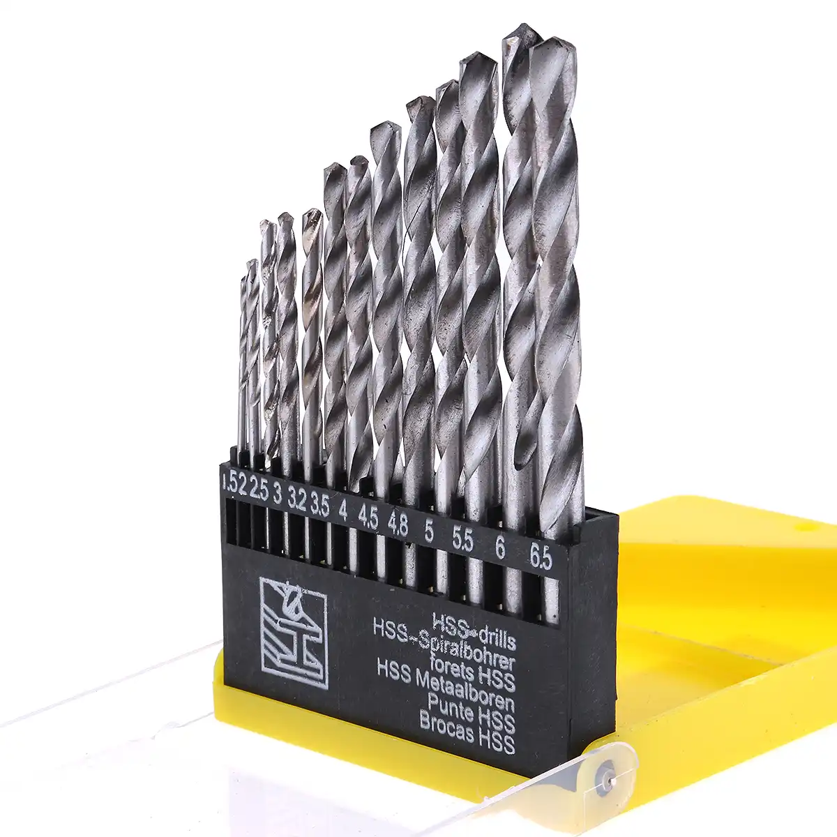 13pcs Hhs 4241 Twist Drill Bits Hole Foret Hss Spiralbohrer Metaalboren With Straight Shank For Drilling Aluminum Plastic Wood Aliexpress