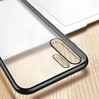 

LOVECOM Electroplate Solid Color Clear Phone Case For Huawei Mate 30 Pro P30 P20 Mate 20X Pro Lite Soft TPU Matte Back Cover