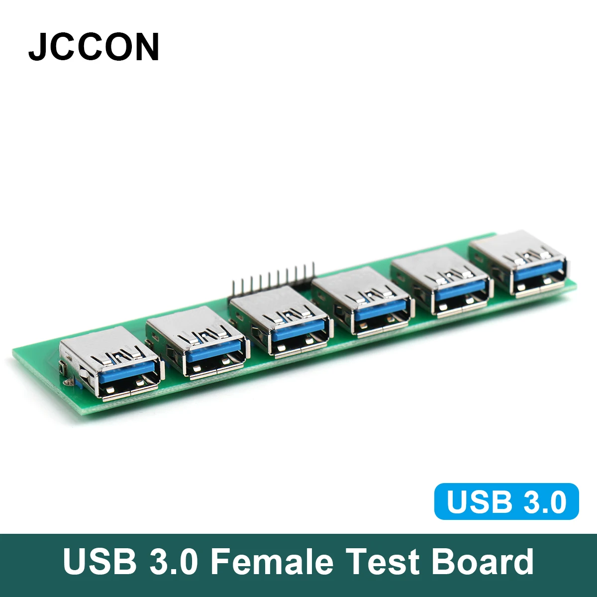 1Pcs USB 3.0 Female Test Board Six-connected Adapter Board Data Line Test Board high-speed Interface q9 tk 308 tk208 c150 c450 walkie talkie bnc female to sma female antenna adapter test connector