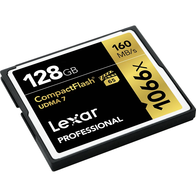 Оригинальная Lexar карта CF CardCompactFlash UDMA 7 Max 256 ГБ 128 Гб 64 ГБ 32 ГБ 160 МБ/с./с 1066X карта памяти профессиональная камера