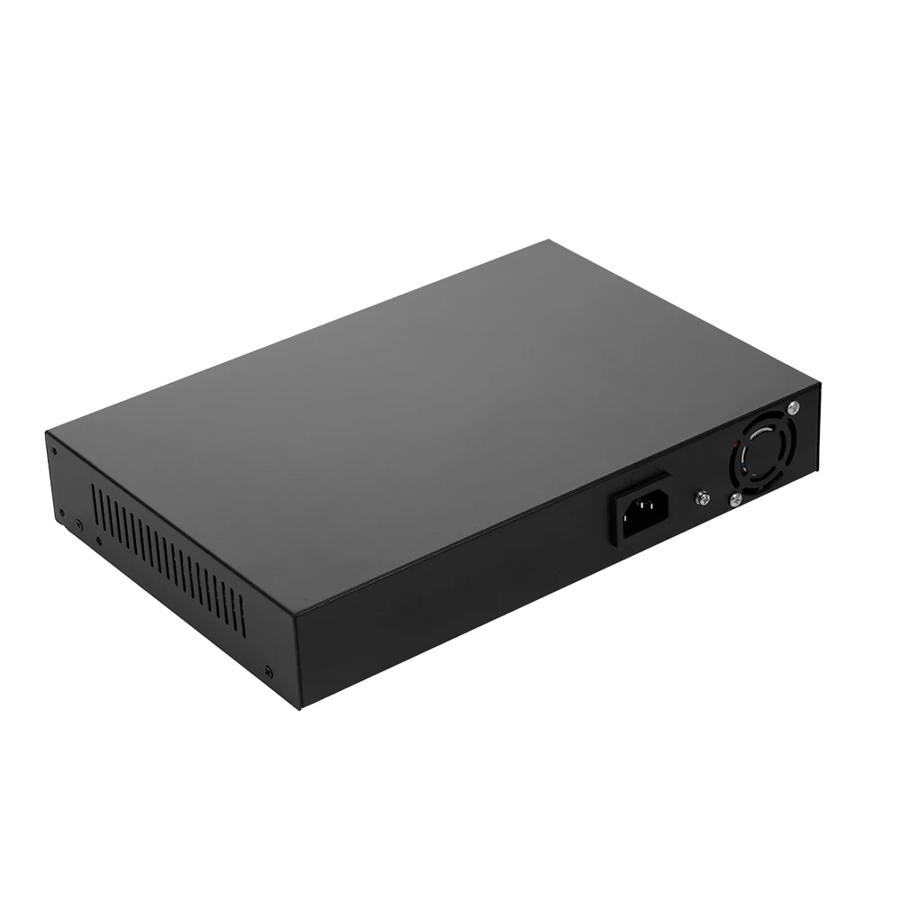 Коммутатор POE+ 2BZQN 16FE с 16 портами POE 2 гигабитных канала связи IEEE 802.3af Стандартный коммутатор POE мощность для ip-камеры