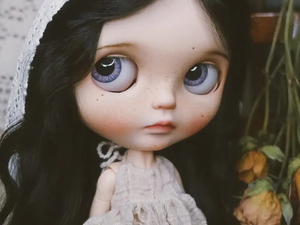 Neo Blyth кукла NBL индивидуальные блестящие лица черные волосы жизни стиль 1/6 BJD мяч