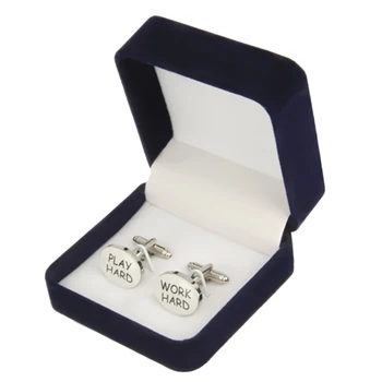 

Luxury Square Storage Display Box Case Holder for Cufflinks Studs Trinkets