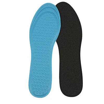 Массажные стельки Женские Дышащие впитывающие Пот Спортивные массажные туфли на плоской подошве женские стельки на высоком каблуке - Цвет: Blue