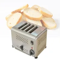 Stainless steel Electric Toaster Household Automatic Bread Baking Maker Breakfast Machine Toast Sandwich Grill Oven 6 Slice 1