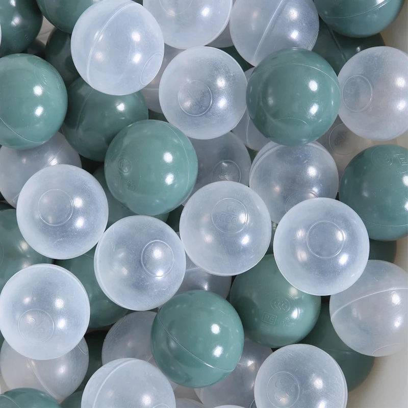 

50pcs 7cm Transparent Ocean Balls Stress Ball Toys For Children Dry Pool Balls Ball Pit