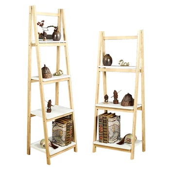 

Solid Wood Flower Shelf Storage Floor Indoor Multi-layer Balcony Living Room Green Radish Meat Pot Special Offer