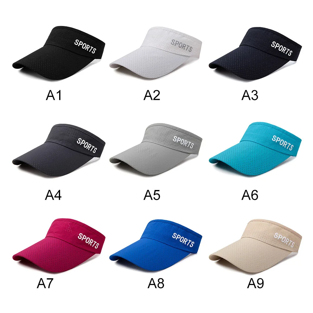 Outdoor Sport Tennis Hats Empty Top Golf Cap Baseball Hat Sunscreen Cap