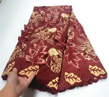 

Swiss Voile Cotton Lace Fabric 2019 African Swiss Voile Laces In Switzerland High Quality African Dry Laces For Dress PSA815-5