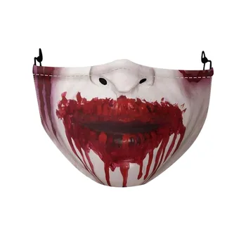 

Children's Funny Horrible Mask Mascarilla Mascarar For Skin Care Halloween Washable Printing Dust-proof Masks Masque Mondkapjes